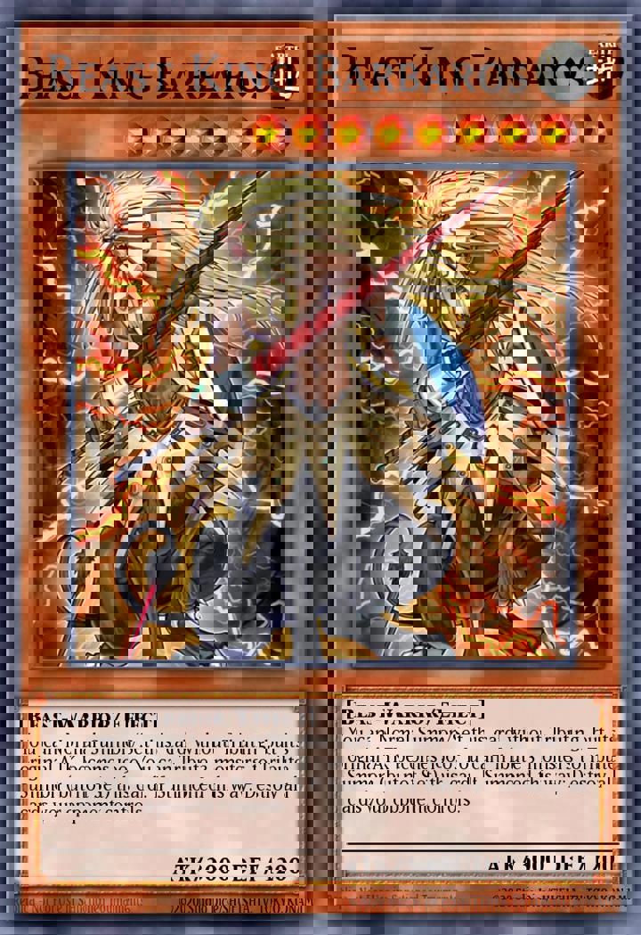 Beast King Barbaros (V.1 - Common)