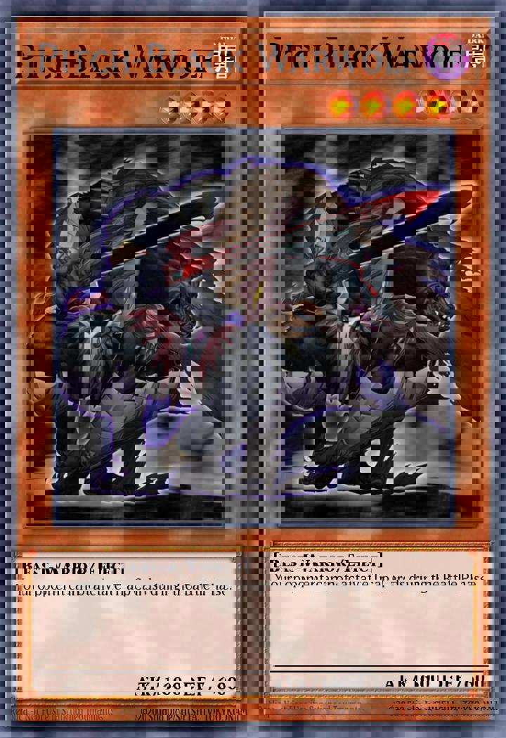 Pitch-Black Warwolf (V.1 - Common)