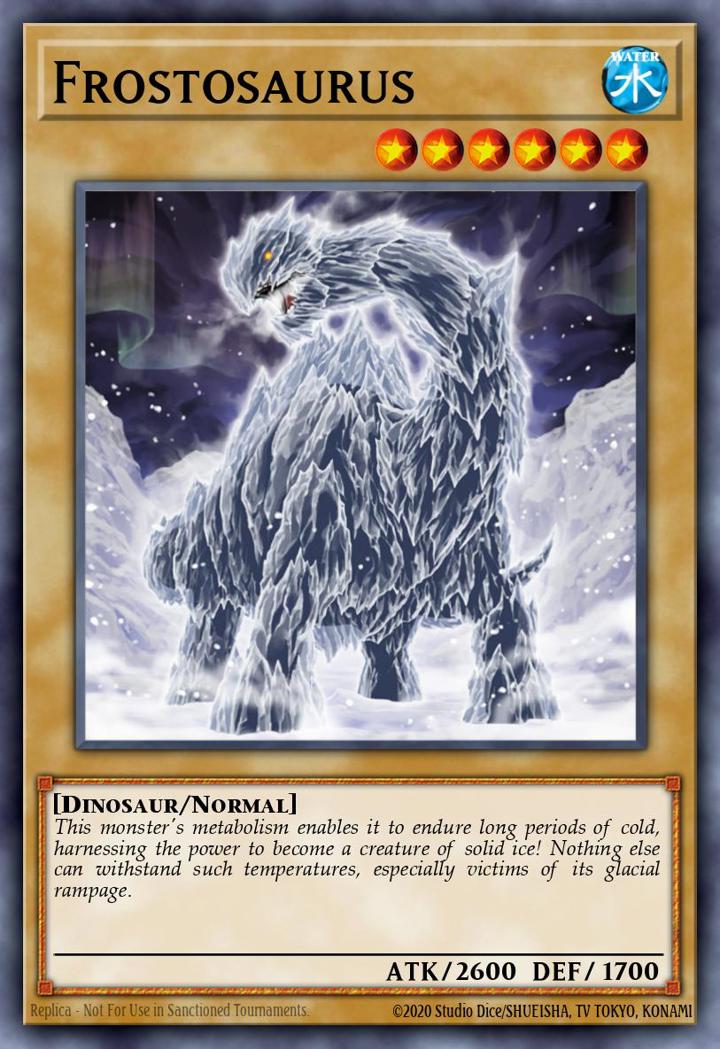Frostosaurus (V.2 - Rare) Single: Yu-Gi-Oh! Battle Pack 2: War of the Giants Einzelkarte