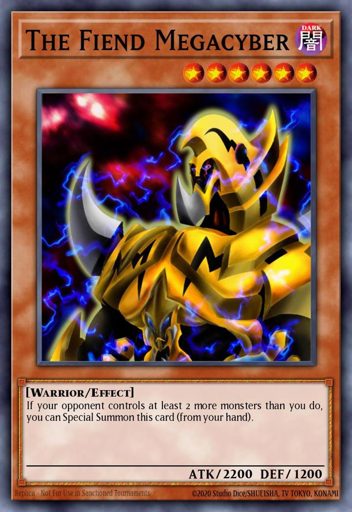The Fiend Megacyber (V.2 - Rare) Single: Yu-Gi-Oh! Battle Pack 2: War of the Giants Einzelkarte