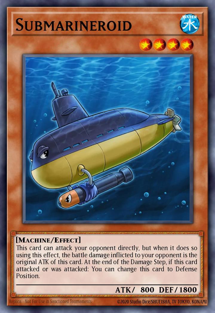 Submarineroid (V.2 - Mosaic Rare) Single: Yu-Gi-Oh! Battle Pack 2: War of the Giants Einzelkarte