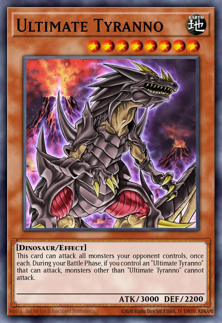 Ultimate Tyranno (V.1 - Mosaic Rare) Single: Yu-Gi-Oh! Battle Pack 2: War of the Giants Einzelkarte