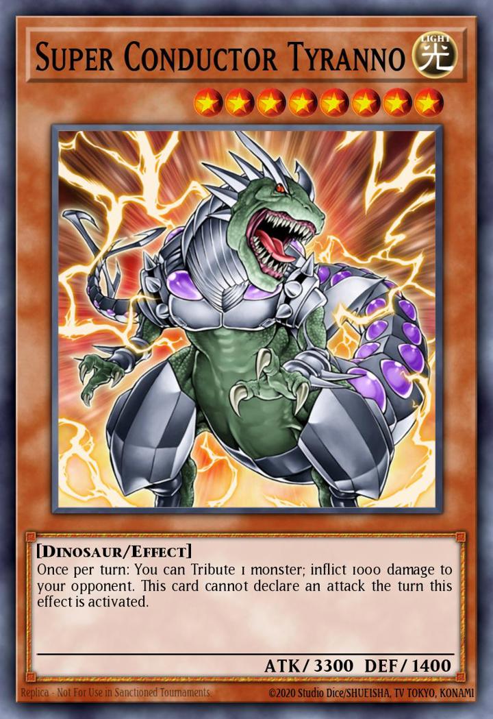 Super Conductor Tyranno (V.1 - Mosaic Rare) Single: Yu-Gi-Oh! Battle Pack 2: War of the Giants Einzelkarte