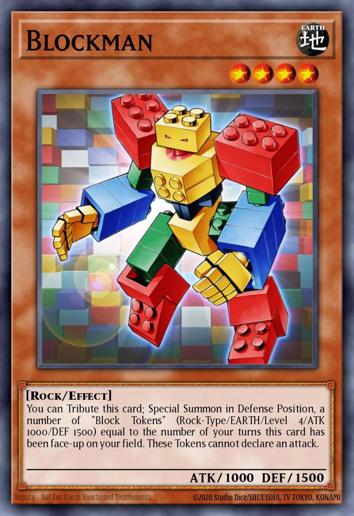 Blockman (V.2 - Mosaic Rare) Single: Yu-Gi-Oh! Battle Pack 2: War of the Giants Einzelkarte