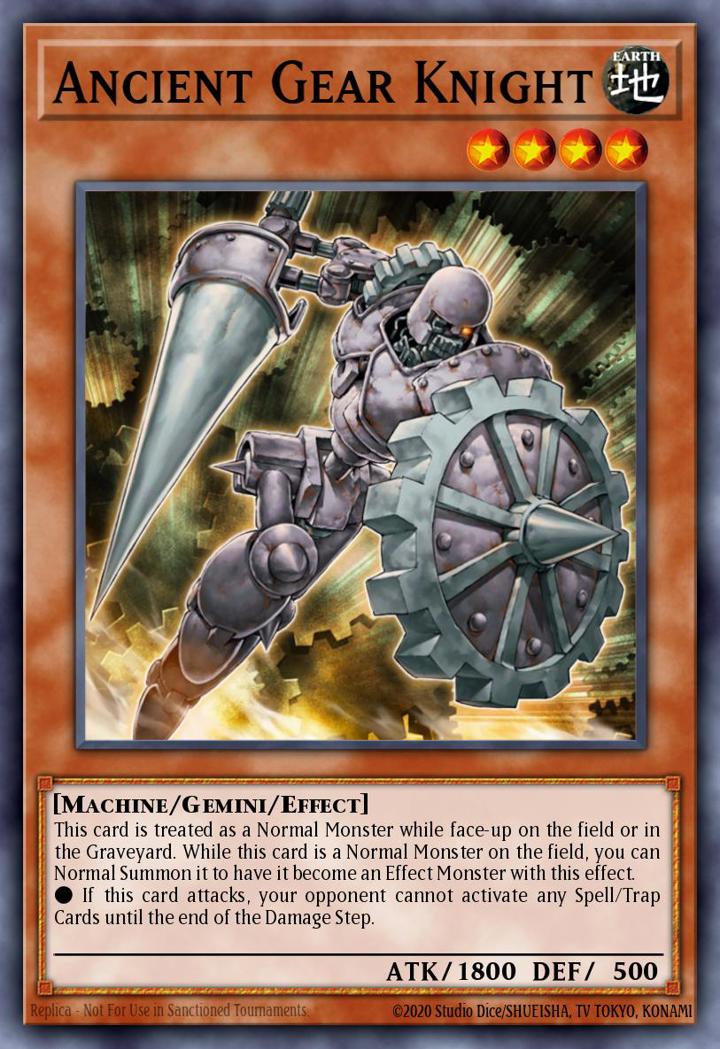 Ancient Gear Knight (V.1 - Common) Single: Yu-Gi-Oh! Battle Pack 2: War of the Giants Einzelkarte