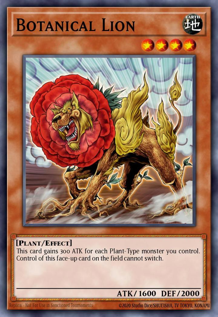 Botanical Lion (V.1 - Common) Single: Yu-Gi-Oh! Battle Pack 2: War of the Giants Einzelkarte