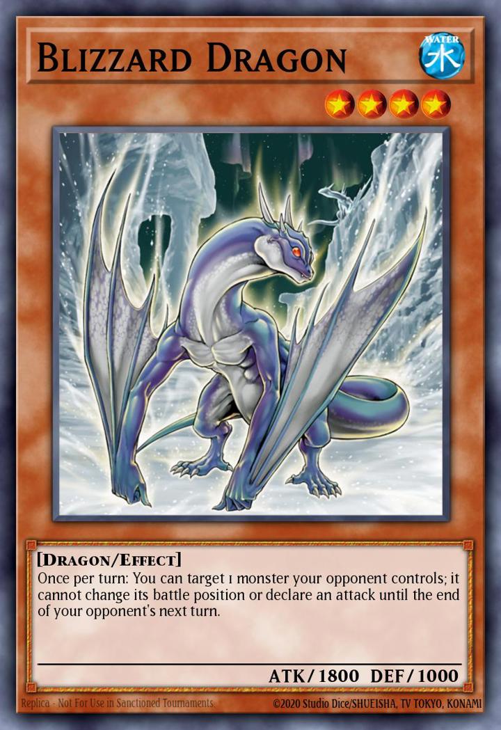 Blizzard Dragon (V.2 - Mosaic Rare) Single: Yu-Gi-Oh! Battle Pack 2: War of the Giants Einzelkarte
