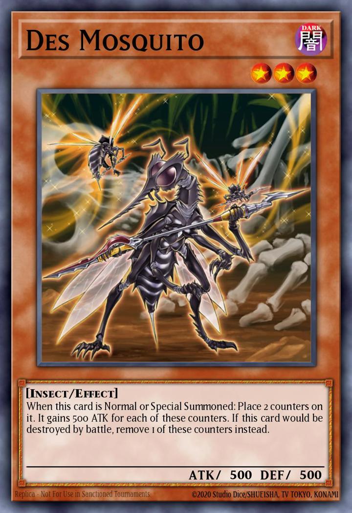 Des Mosquito (V.1 - Common) Single: Yu-Gi-Oh! Battle Pack 2: War of the Giants Einzelkarte