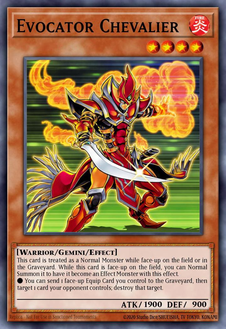 Evocator Chevalier (V.1 - Common) Single: Yu-Gi-Oh! Battle Pack 2: War of the Giants Einzelkarte