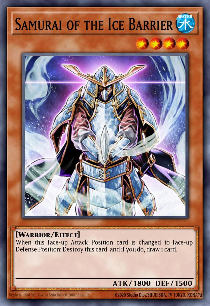 Samurai of the Ice Barrier (V.1 - Common) Single: Yu-Gi-Oh! Battle Pack 2: War of the Giants Einzelkarte