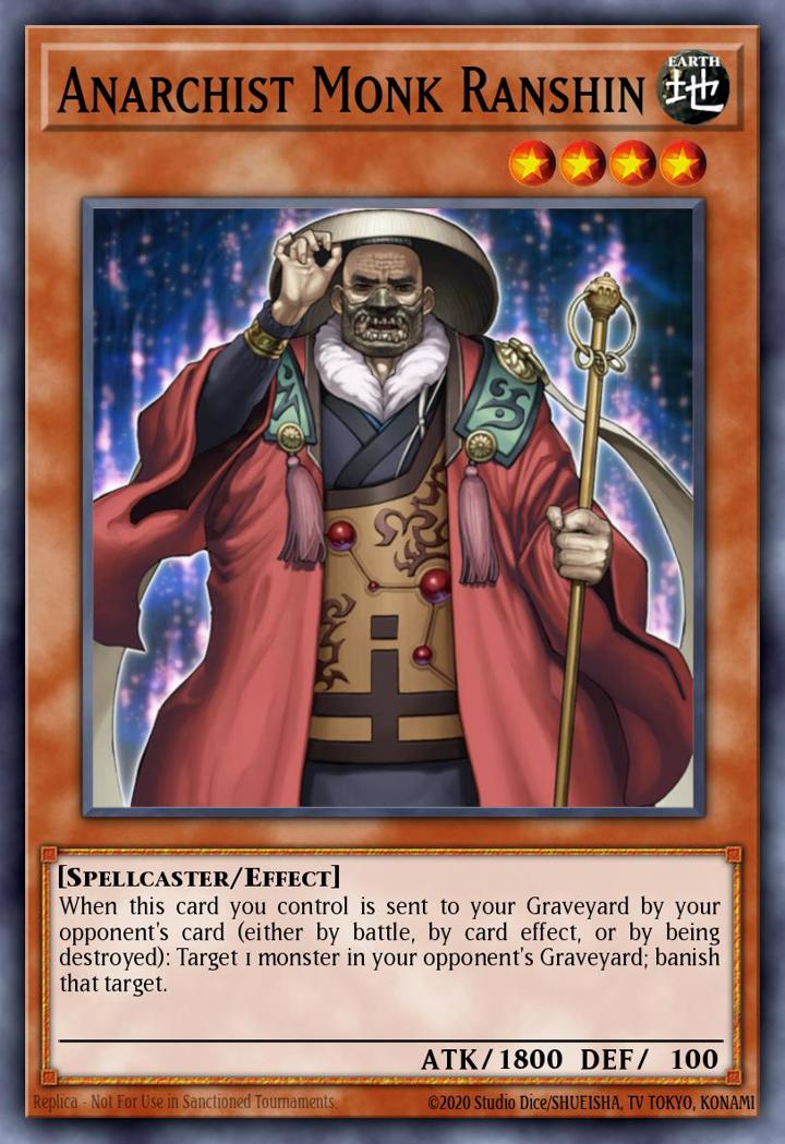 Anarchist Monk Ranshin (V.1 - Common) Single: Yu-Gi-Oh! Battle Pack 2: War of the Giants Einzelkarte