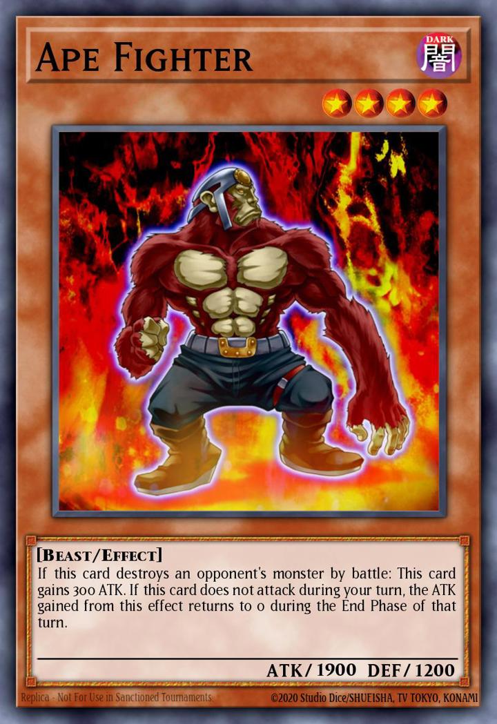 Ape Fighter (V.1 - Common) Single: Yu-Gi-Oh! Battle Pack 2: War of the Giants Einzelkarte