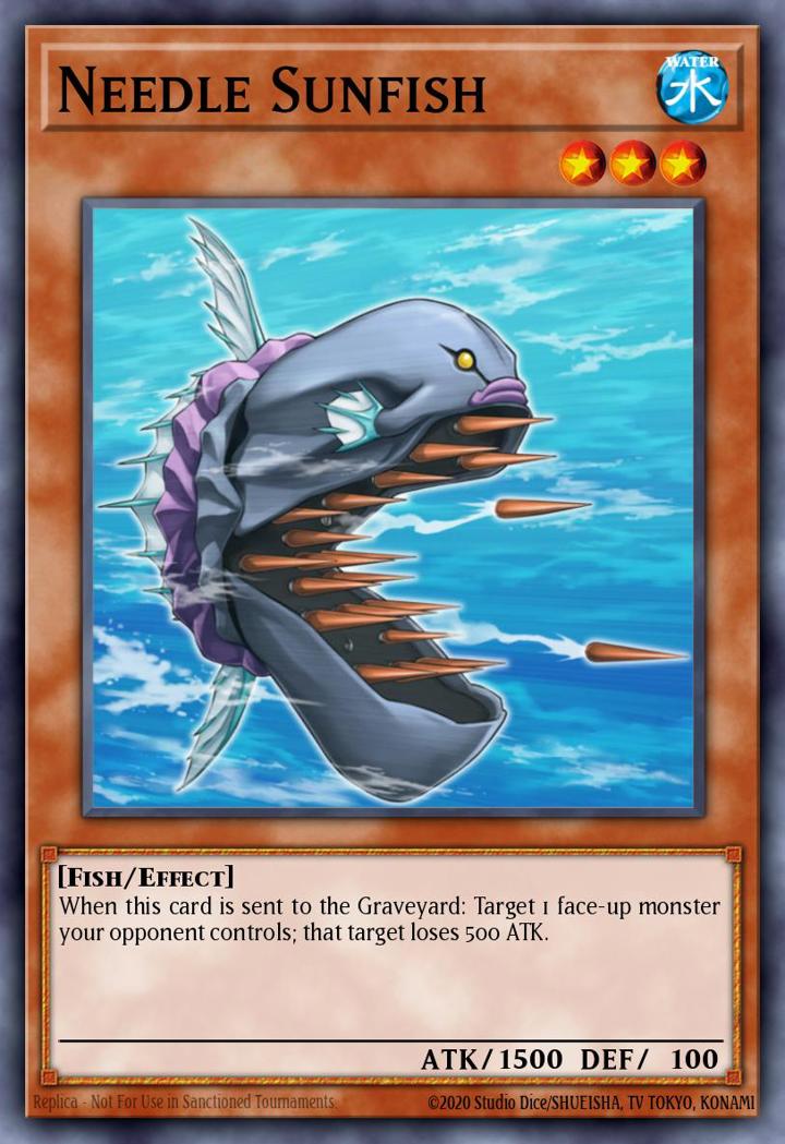 Needle Sunfish (V.2 - Mosaic Rare) Single: Yu-Gi-Oh! Battle Pack 2: War of the Giants Einzelkarte