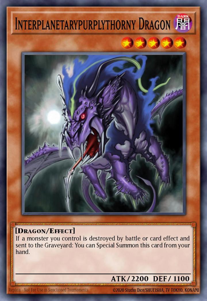 Interplanetarypurplythorny Dragon (V.1 - Common) Single: Yu-Gi-Oh! Battle Pack 2: War of the Giants Einzelkarte