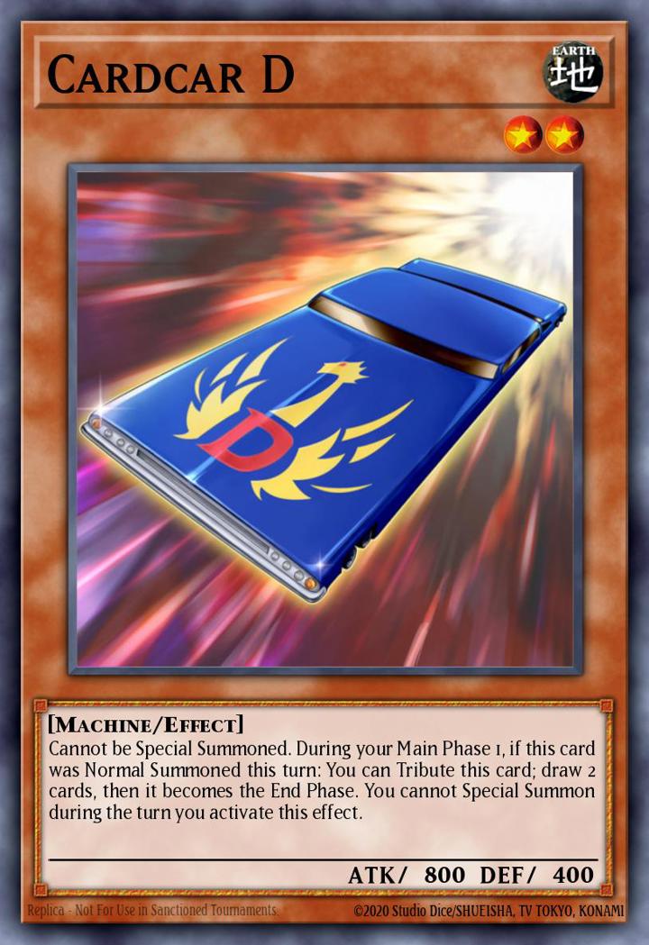 Cardcar D (V.1 - Mosaic Rare)