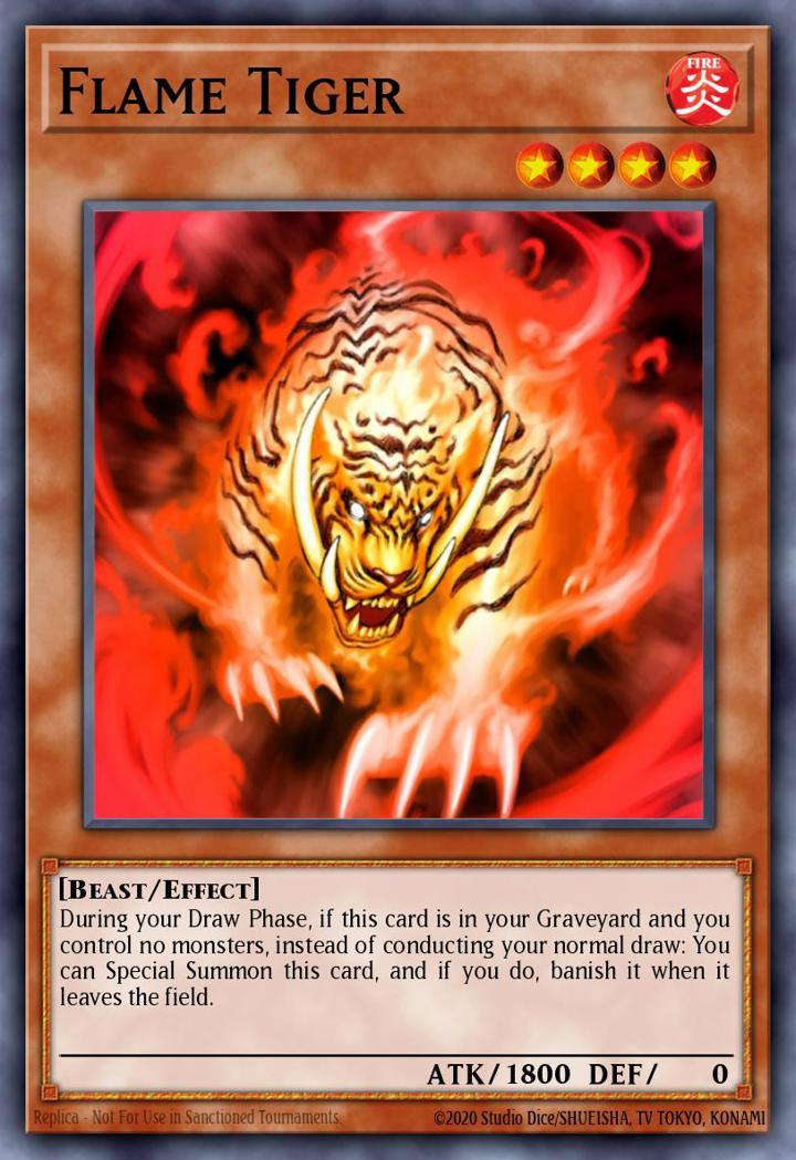 Flame Tiger (V.2 - Mosaic Rare) Single: Yu-Gi-Oh! Battle Pack 2: War of the Giants Einzelkarte