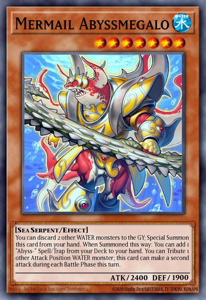 Mermail Abyssmegalo (V.2 - Mosaic Rare) Single: Yu-Gi-Oh! Battle Pack 2: War of the Giants Einzelkarte
