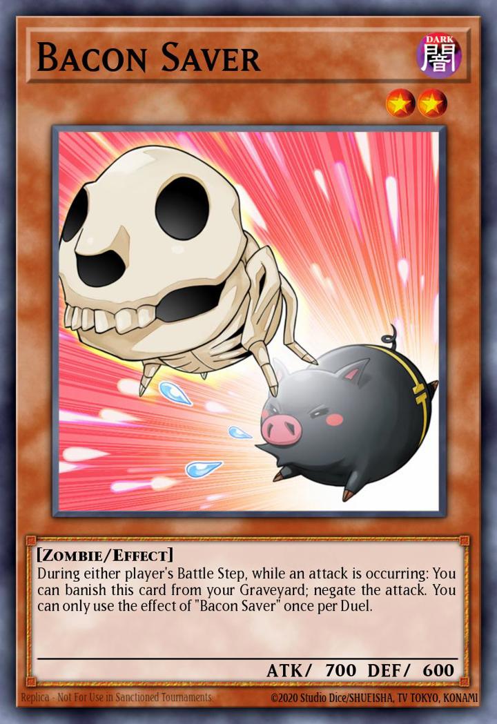 Bacon Saver (V.1 - Common) Single: Yu-Gi-Oh! Battle Pack 2: War of the Giants Einzelkarte
