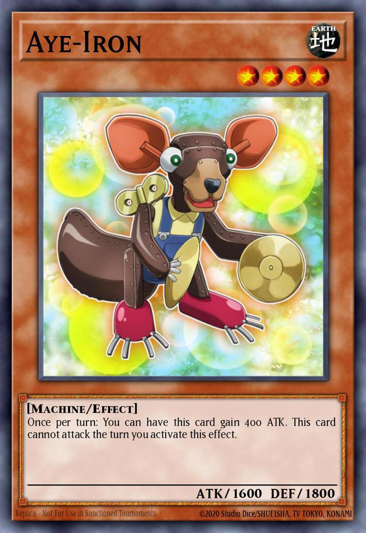 Aye-Iron (V.1 - Common) Single: Yu-Gi-Oh! Battle Pack 2: War of the Giants Einzelkarte