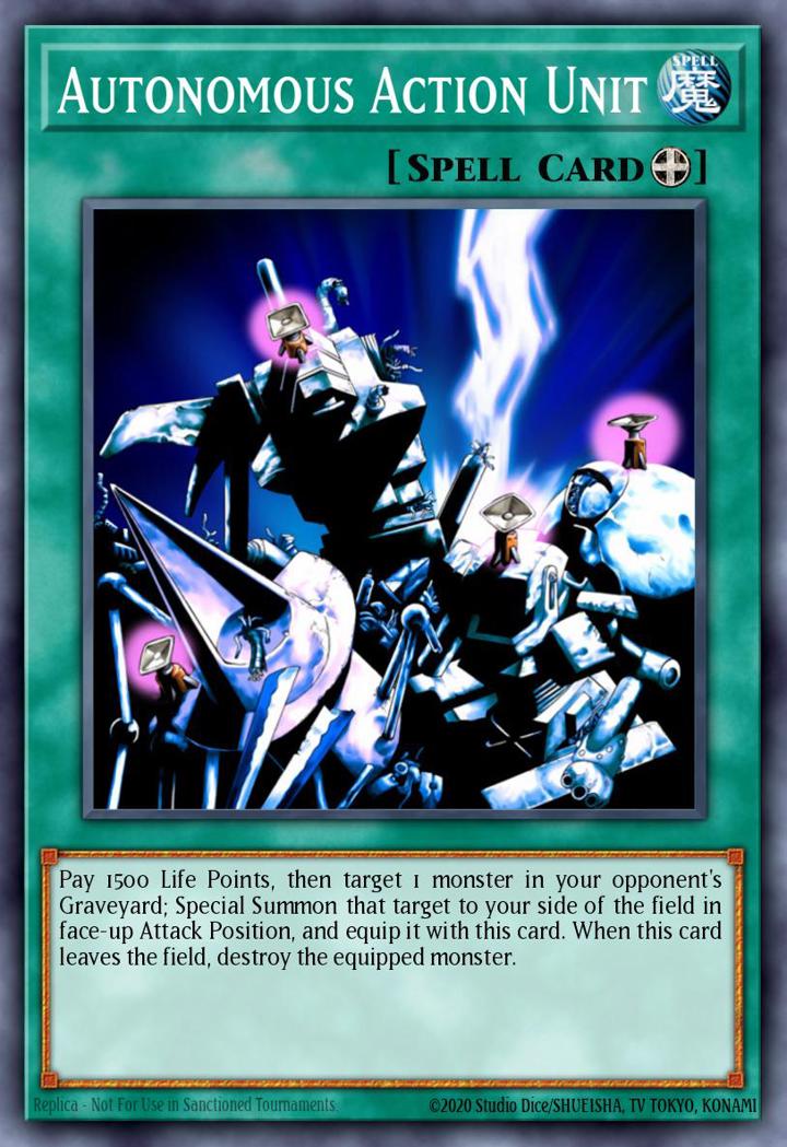 Autonomous Action Unit (V.2 - Mosaic Rare) Single: Yu-Gi-Oh! Battle Pack 2: War of the Giants Einzelkarte