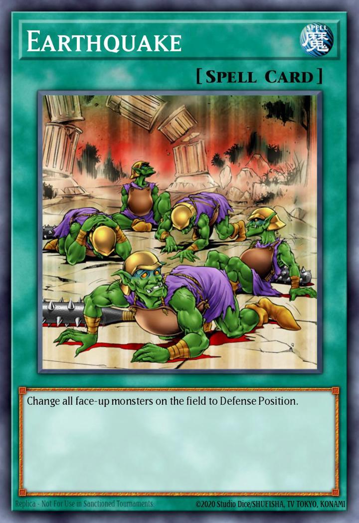 Earthquake (V.1 - Common) Single: Yu-Gi-Oh! Battle Pack 2: War of the Giants Einzelkarte