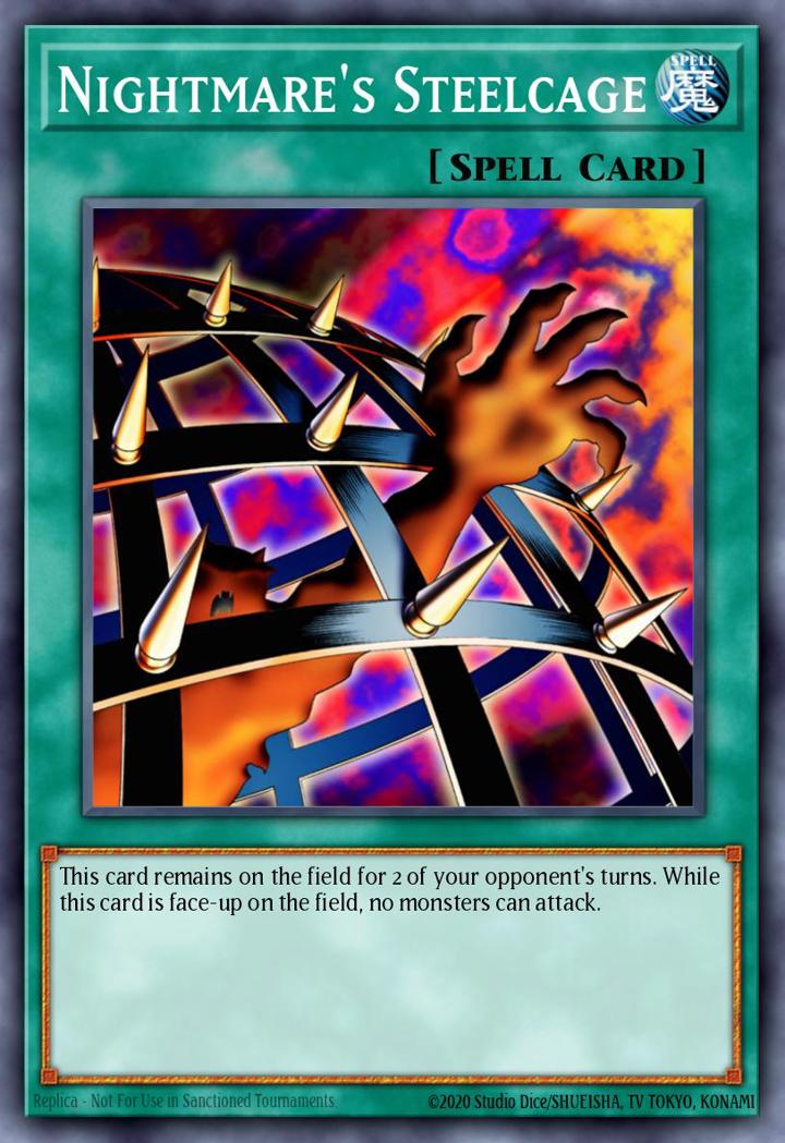 Nightmare's Steelcage (V.1 - Common) Single: Yu-Gi-Oh! Battle Pack 2: War of the Giants Einzelkarte
