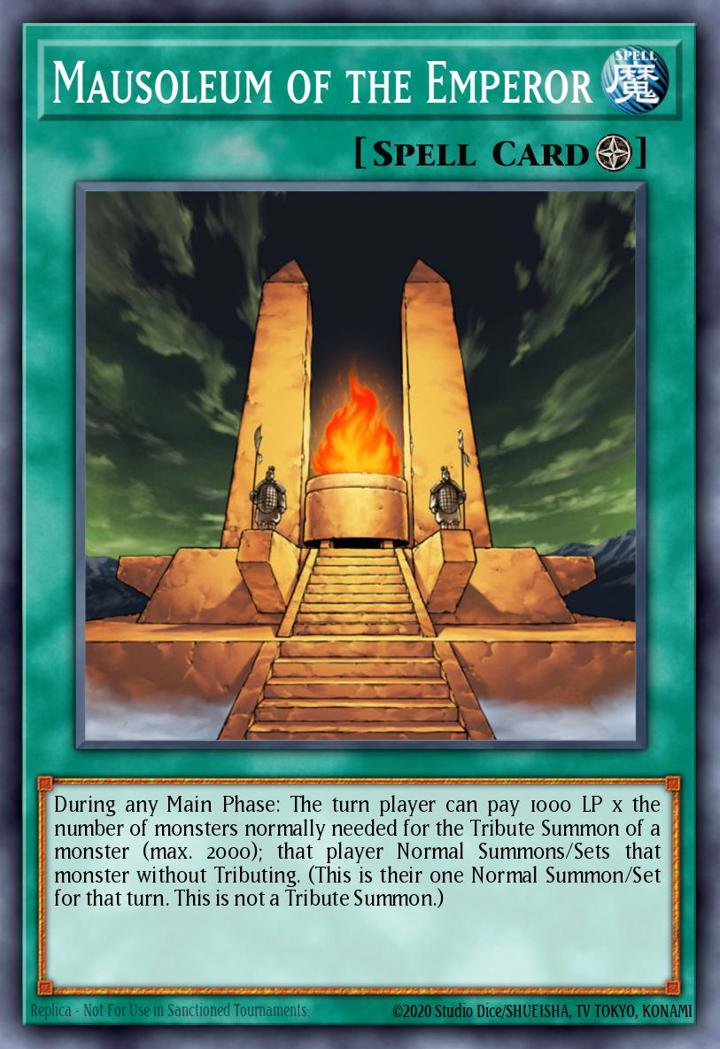 Mausoleum of the Emperor (V.1 - Common) Single: Yu-Gi-Oh! Battle Pack 2: War of the Giants Einzelkarte