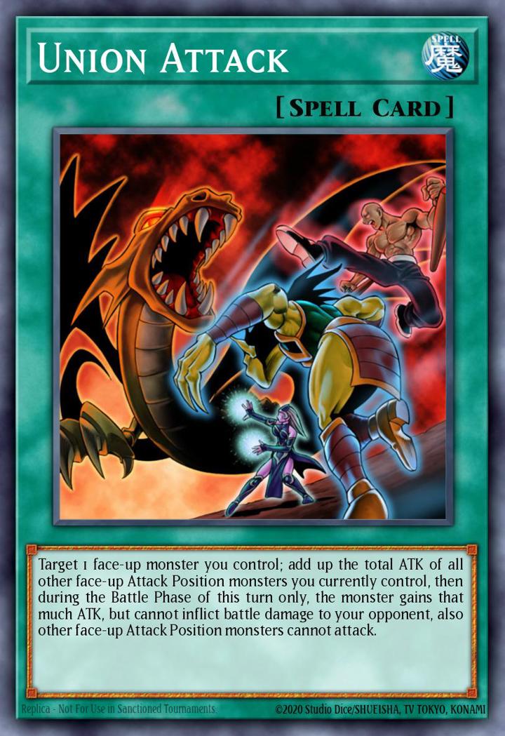 Union Attack (V.1 - Common) Single: Yu-Gi-Oh! Battle Pack 2: War of the Giants Einzelkarte