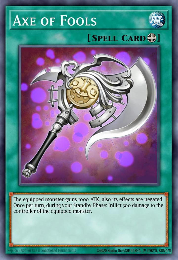 Axe of Fools (V.1 - Common) Single: Yu-Gi-Oh! Battle Pack 2: War of the Giants Einzelkarte