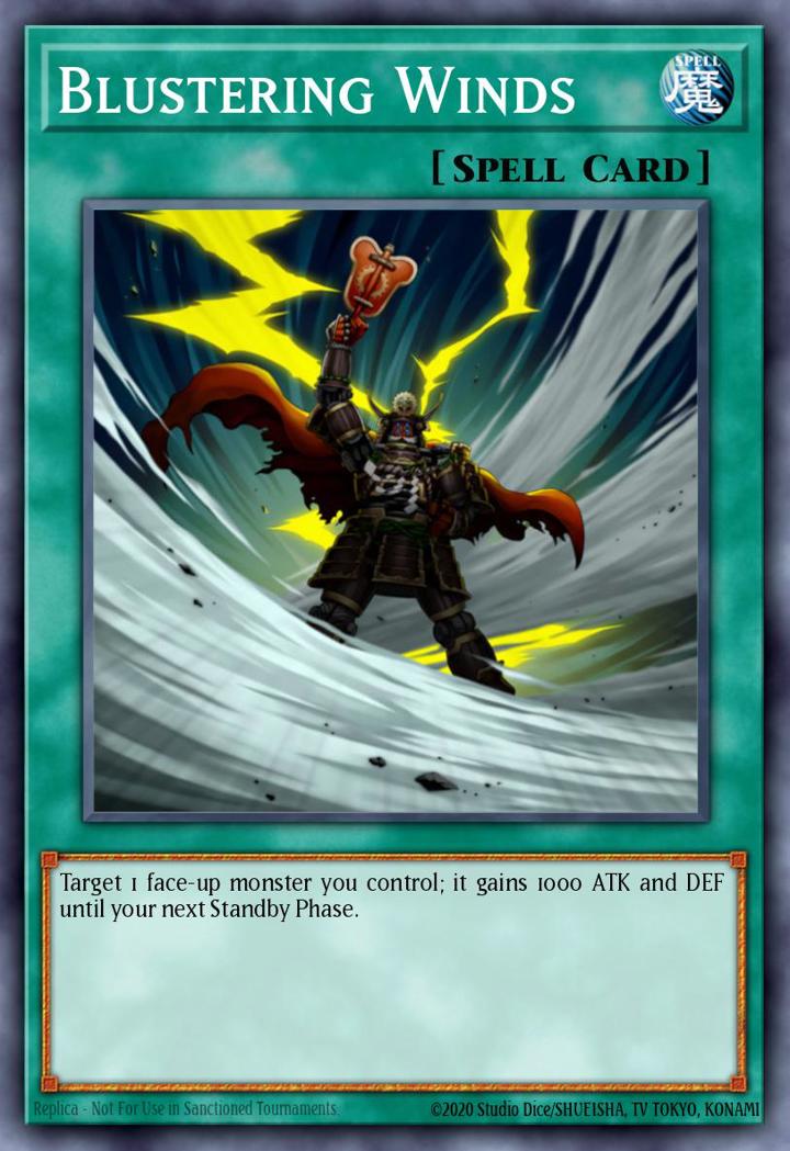 Blustering Winds (V.1 - Common) Single: Yu-Gi-Oh! Battle Pack 2: War of the Giants Einzelkarte