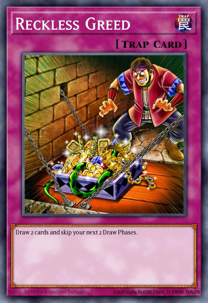 Reckless Greed (V.2 - Rare) Single: Yu-Gi-Oh! Battle Pack 2: War of the Giants Einzelkarte