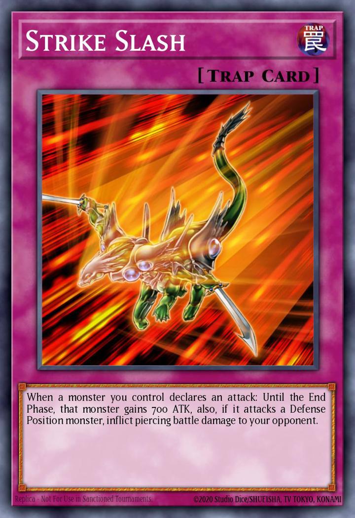 Strike Slash (V.2 - Mosaic Rare) Single: Yu-Gi-Oh! Battle Pack 2: War of the Giants Einzelkarte