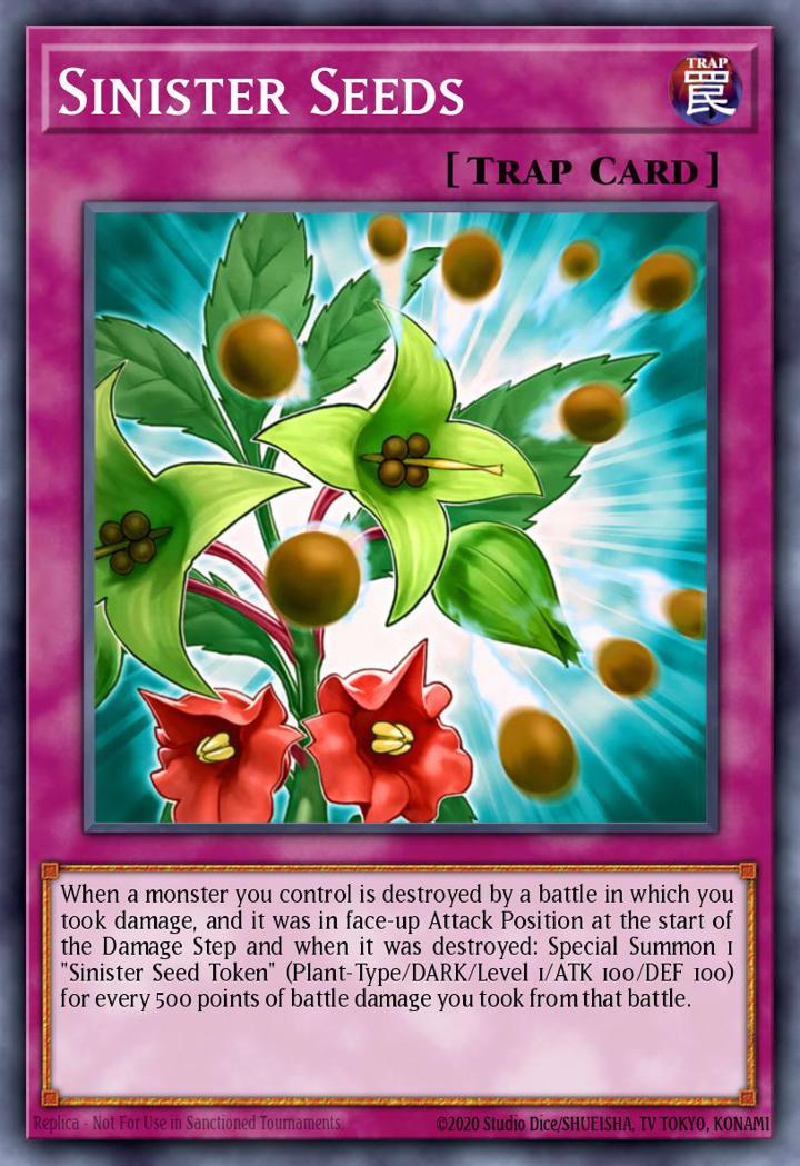 Sinister Seeds (V.1 - Common) Single: Yu-Gi-Oh! Battle Pack 2: War of the Giants Einzelkarte