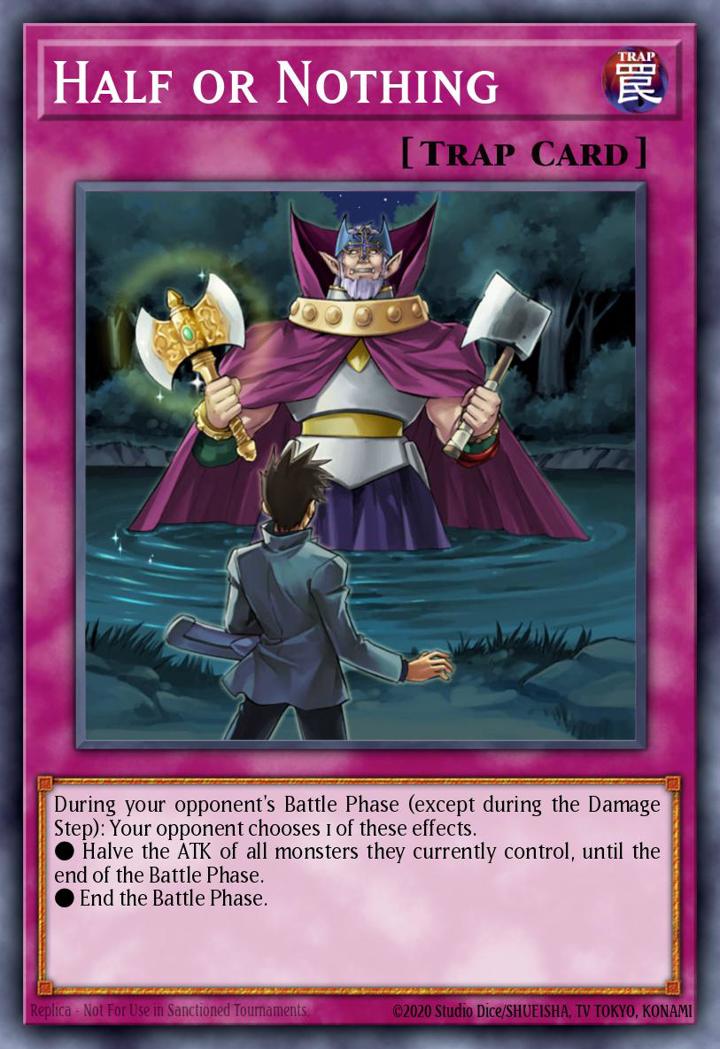 Half or Nothing (V.2 - Mosaic Rare) Single: Yu-Gi-Oh! Battle Pack 2: War of the Giants Einzelkarte