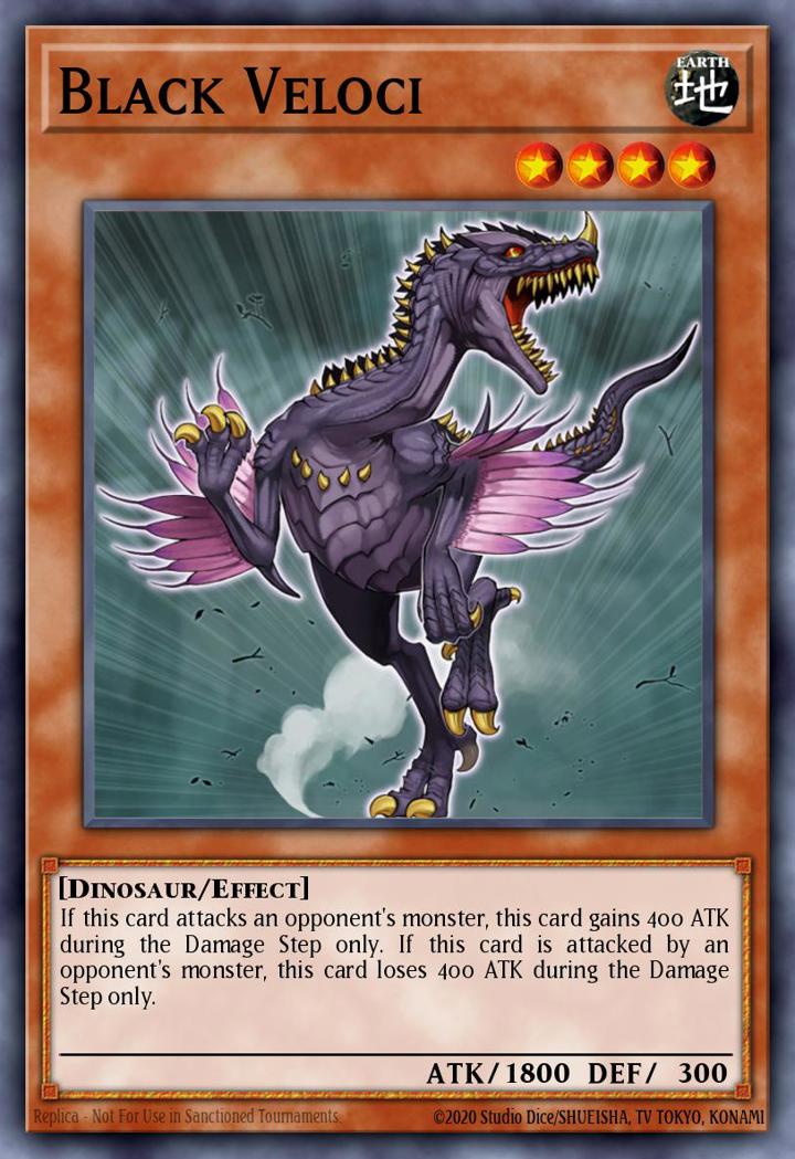 Black Veloci (V.1 - Rare)