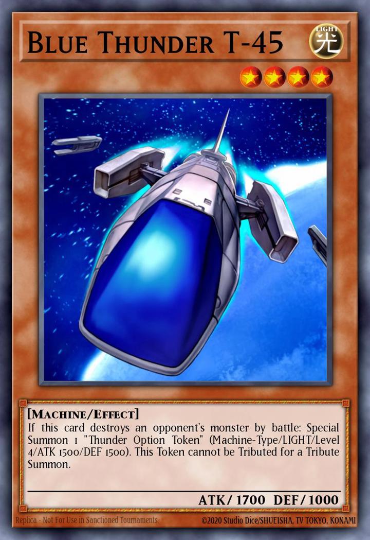 Blue Thunder T-45 (V.1 - Rare)