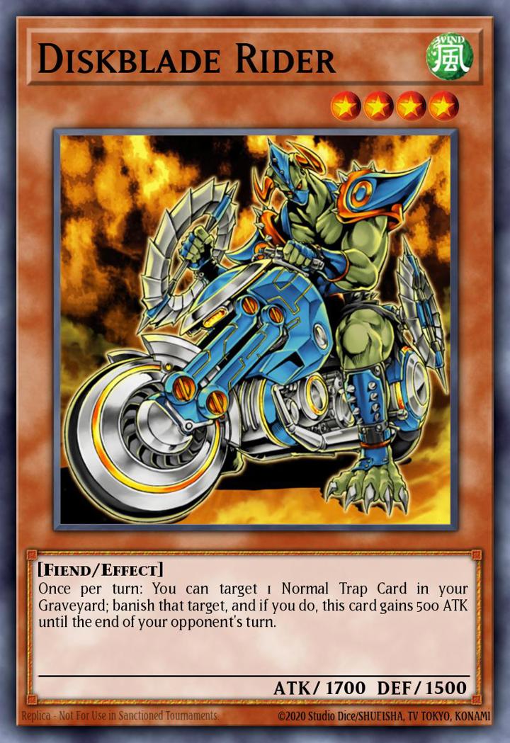 Diskblade Rider (V.1 - Rare)
