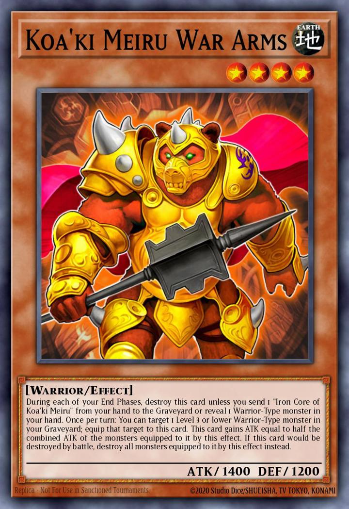 Koa'ki Meiru War Arms (V.1 - Common)