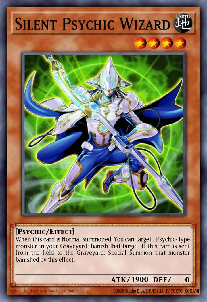 Silent Psychic Wizard (V.1 - Rare)