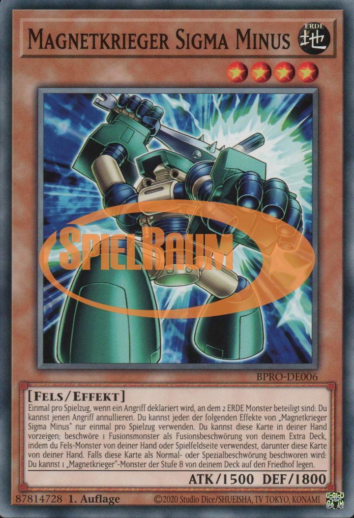 Magnet Warrior Sigma Minus