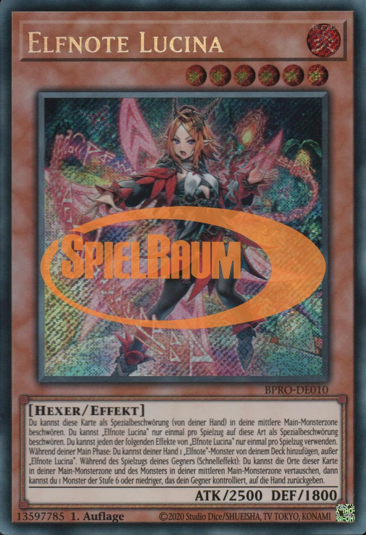 Elfnote Lucina (V.1 - Secret Rare)