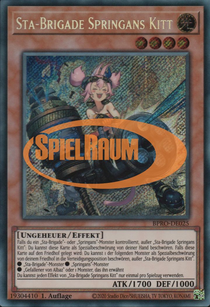 Tri-Brigade Springans Kitt (V.1 - Secret Rare)
