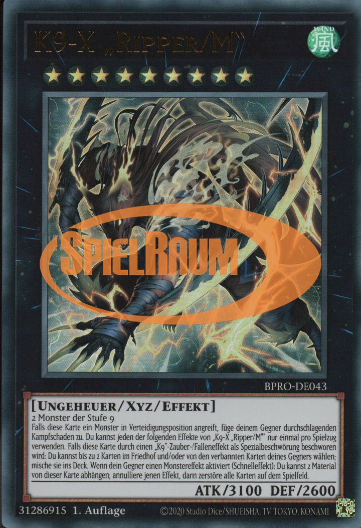 K9-X "Ripper/M" (V.1 - Ultra Rare)
