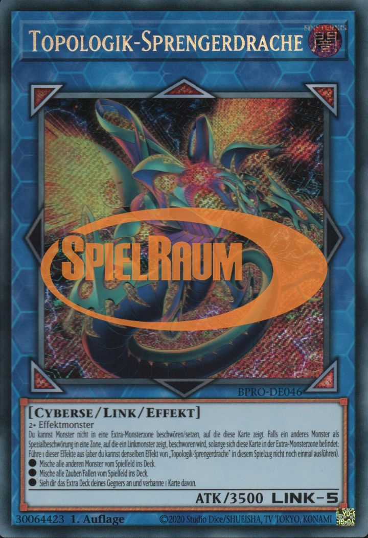 Topologic Blaster Dragon (V.1 - Secret Rare)