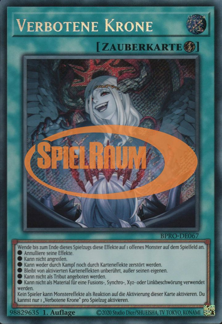 Forbidden Crown (V.1 - Secret Rare)
