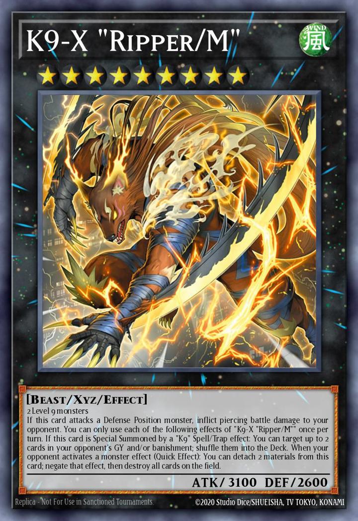 K9-X "Ripper/M" (V.3 - Secret Rare)