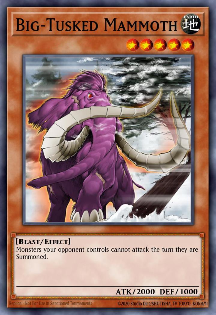 Big-Tusked Mammoth Single: Yu-Gi-Oh! Battle Pack 2: War of the Giants - Round 2 Einzelkarte