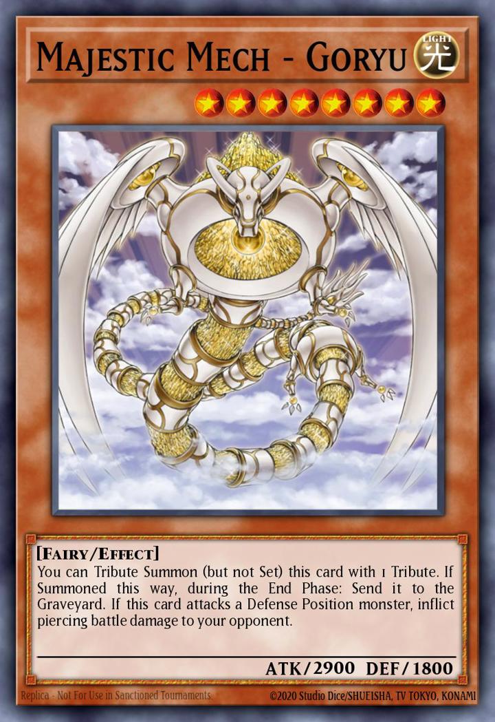 Majestic Mech - Goryu Single: Yu-Gi-Oh! Battle Pack 2: War of the Giants - Round 2 Einzelkarte
