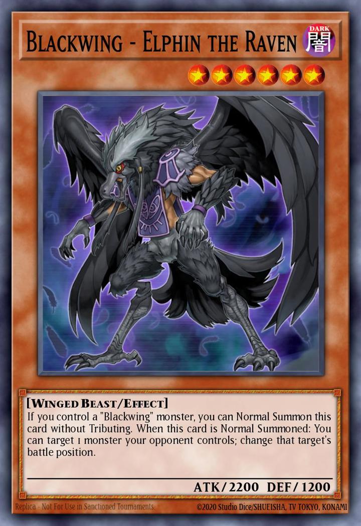 Blackwing - Elphin the Raven Single: Yu-Gi-Oh! Battle Pack 2: War of the Giants - Round 2 Einzelkarte
