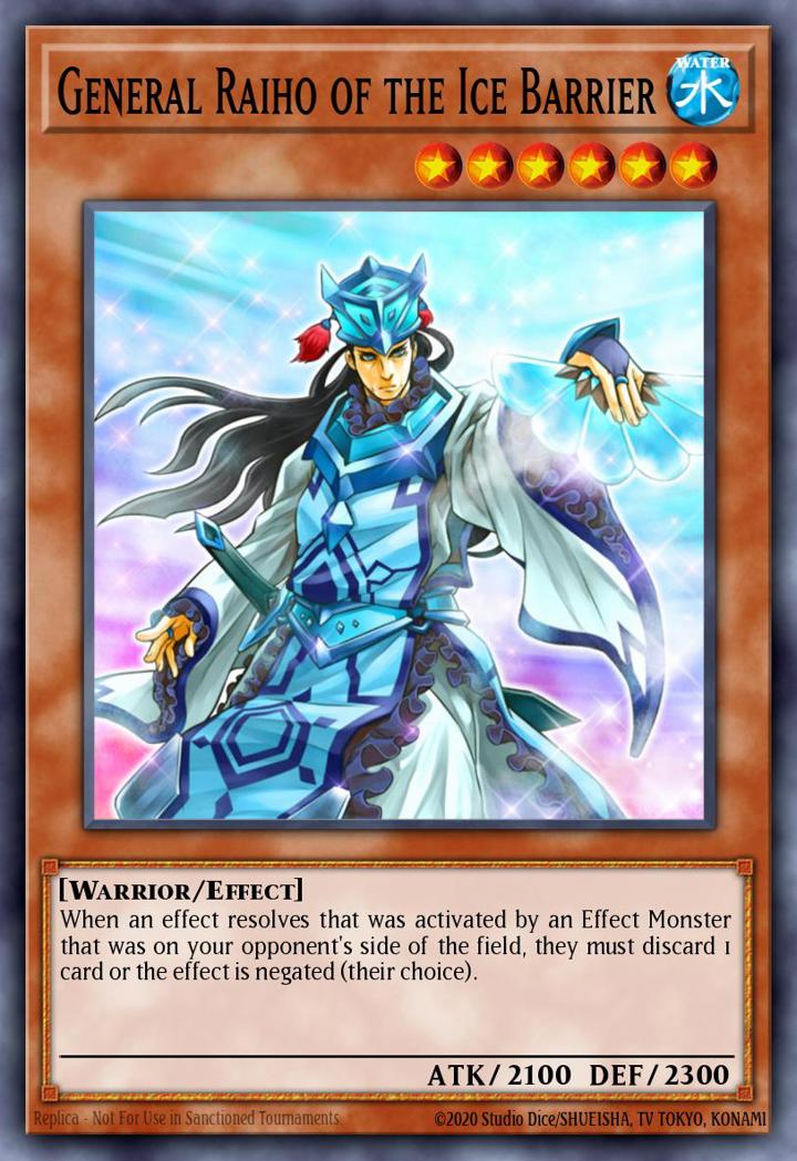 General Raiho of the Ice Barrier Single: Yu-Gi-Oh! Battle Pack 2: War of the Giants - Round 2 Einzelkarte